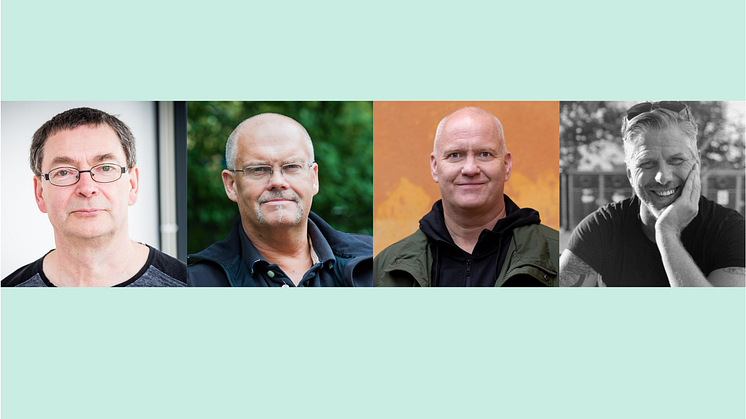 Föreläsarna Per Leimar, Ali Reunanen, Lennart Karlsson och Peter Nordlöw