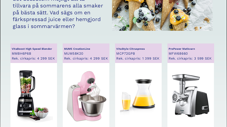 Fånga sommarens smaker
