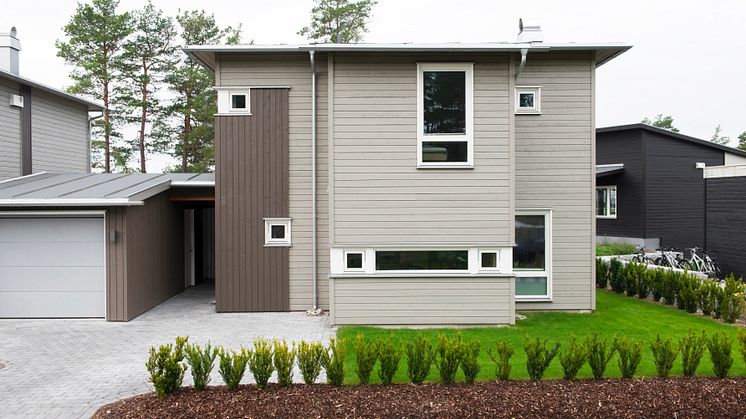 Fabrikkmalt kledning -  et smart valg!