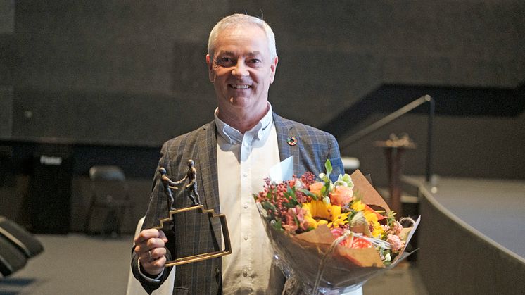Adm. direktør Jesper Andreasen modtog sidste år Rødovre Erhvervspris på vegne af Rødovre Centrum