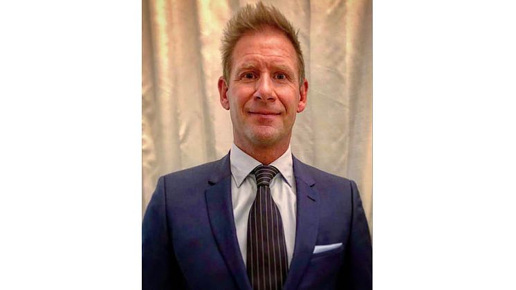 Johan Stangmo Blomqvist, Country Manager i Hansgrohe Sverige från den 1:e april 2019.