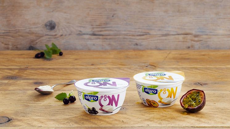 Alpro Go On i porsjonsbeger