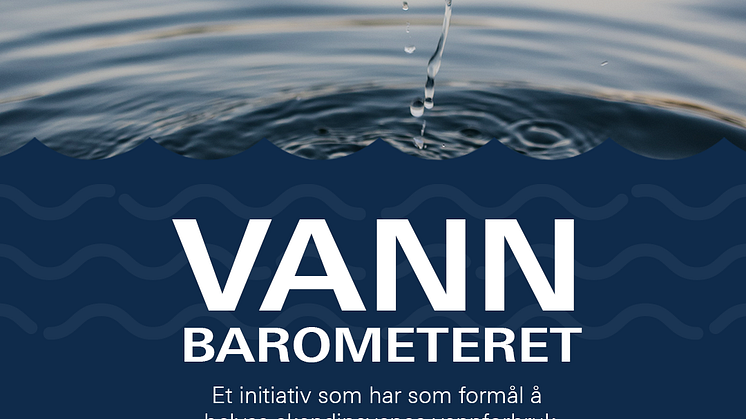 GROHE lanserer Vannbarometeret:  Nordmenn har det minst bærekraftige vannforbruket i Norden