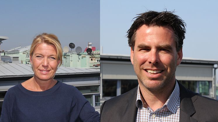 Från vänster: Anna-Karin Norrman och Tomas Gedda.