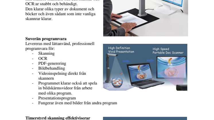Skanner - XnX Data presenterar en ny serie höghastighetsskannrar