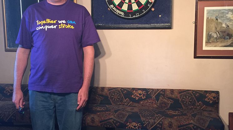 ​Stroke survivor takes on 12 hour darts marathon for charity