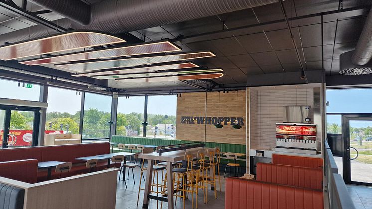 Förbättrad gästupplevelse i fokus när Burger King i Halmstad öppnar på nytt