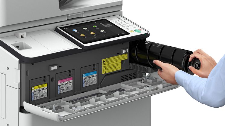 iR ADV C7500 III Series 077 Toner Bottle BK C M Y (with Hand) S EUDefault Screen 3rd
