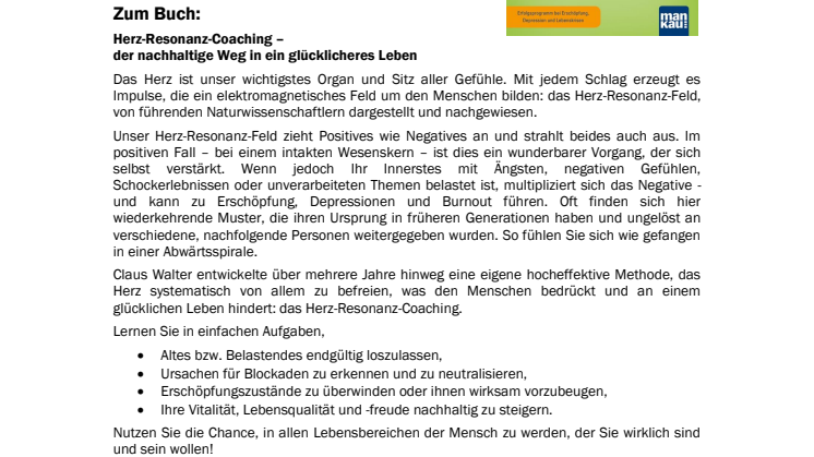 Waschzettel Herz Resonanz Coaching