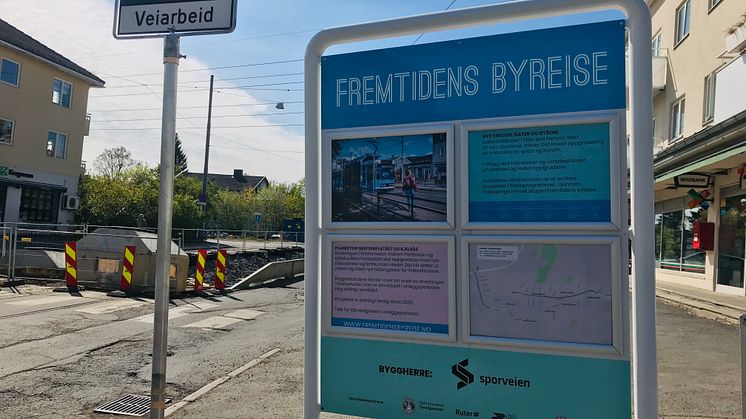 Sporveien er byggherre for to infrastrukturprosjekter i Grefsenveien som pågår ovenfor Storokrysset, nærmere bestemt på strekningene Storo-Disen og Platåveien-Kjelsåsalléen holdeplass.