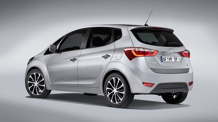 Ny Hyundai ix20 venstre bakfra