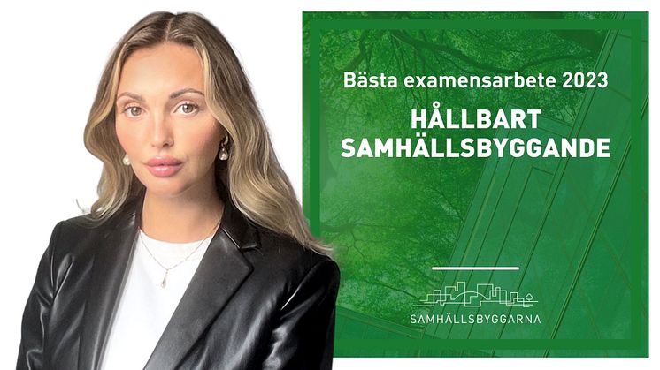 "Ett fint bevis på att hårt jobb alltid lönar sig", säger Anna Edorson som är den första mottagaren av utmärkelsen. Foto: Privat