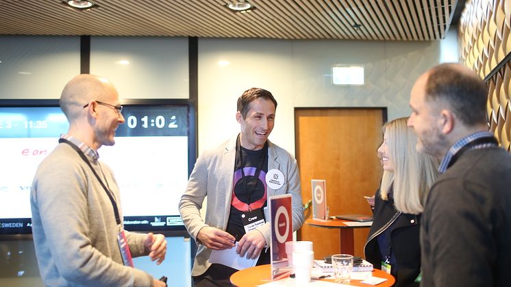 På Match Up i början av 2020 riggades över 200 möten mellan startups, investerare och storbolag med målet att så frön till nya samarbeten och affärer.
