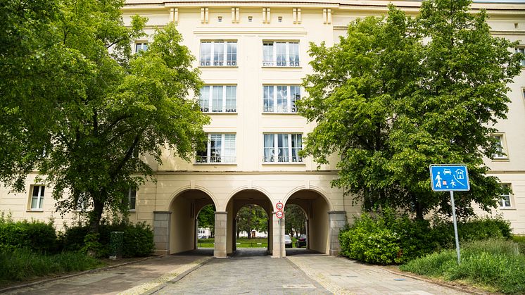 Eisenhüttenstadt - die erste sozialistische Planstadt auf deutschem Boden. Foto: TMB-Fotoarchiv/Steffen Lehmann. 