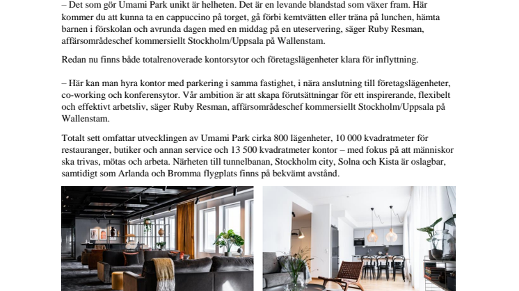 2 000 kvadratmeter nya verksamheter på plats i Umami Park