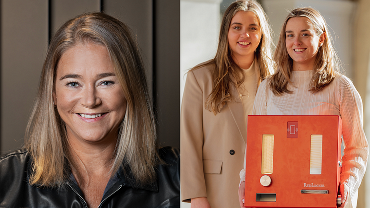 F.v: Katarina Liljestam Beyer VD COLIVE, Clara Lidman medgrundare & COO RedLocker, Liza Eriksson medgrundare & VD RedLocker