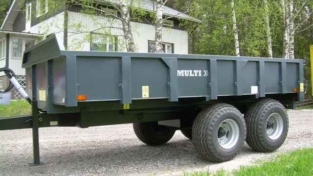 Premiärvisning på Maskinexpo Multicargos nya 9-tons dumpervagn