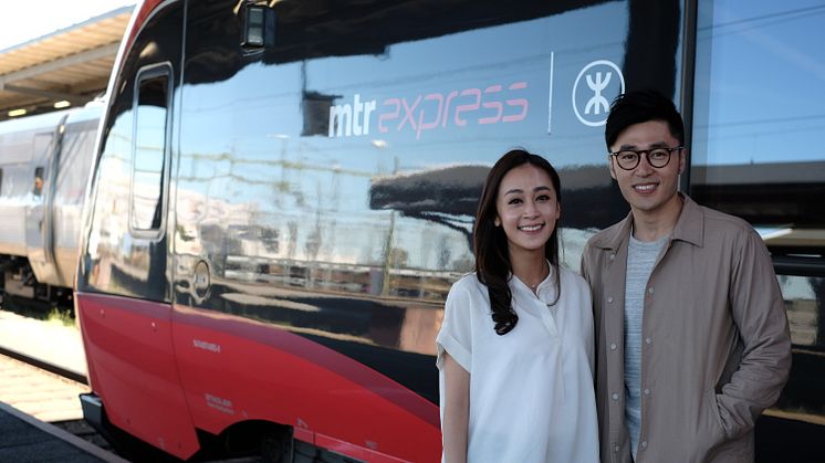 Hongkong-profilerna Yi Hing Ong och Scarlett Wong.