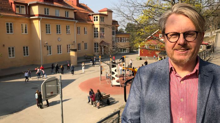 PG Rosengren, utbildningsstrateg och ansvarig för ULF-projektet i Nackas kommunala skolor