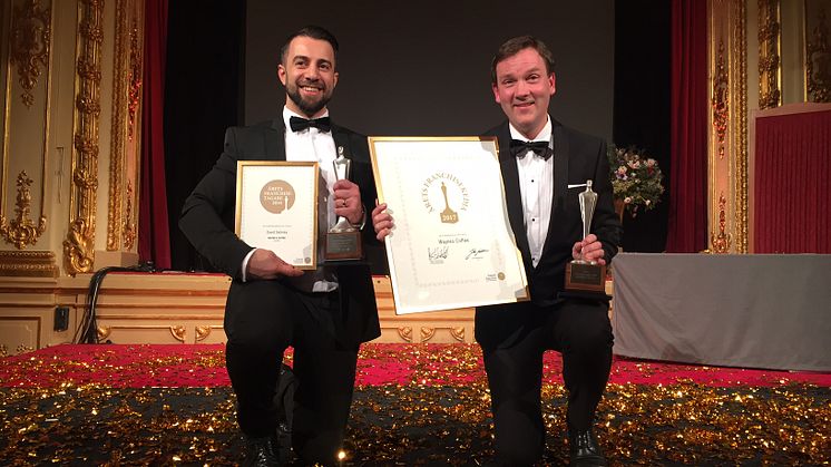 Wayne´s Coffee är Årets Franchisekedja 2017