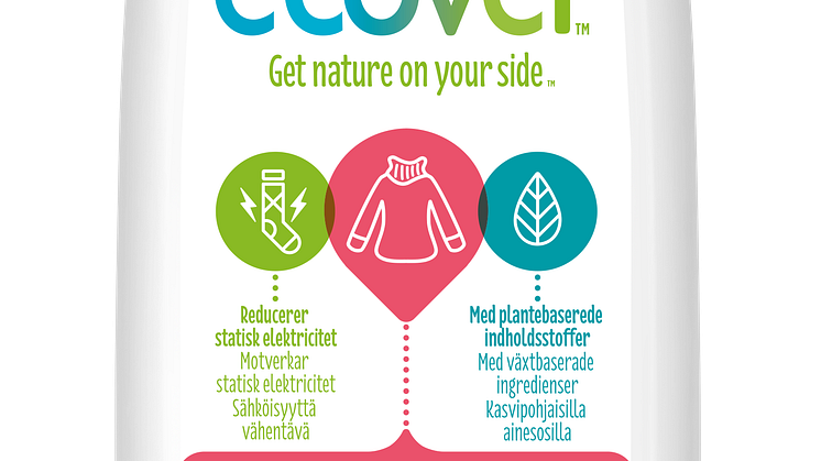 Ecover tøyskyllemiddel flowers 1 l