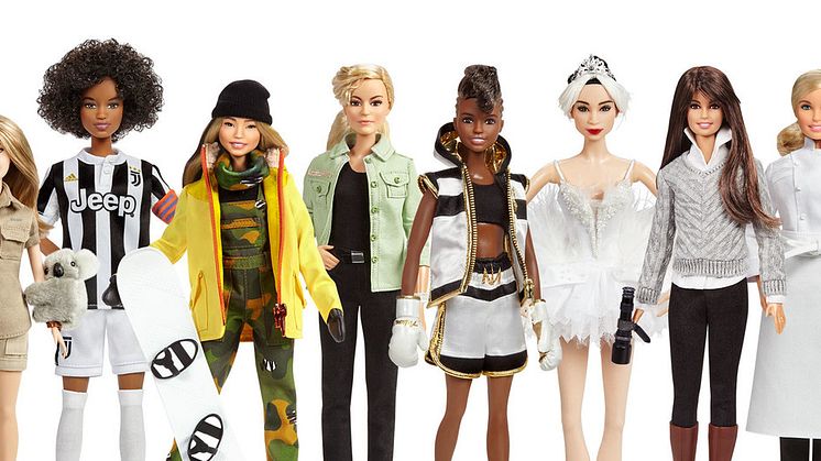 Barbie ehrt weltweit moderne Vorbilder mit einer einzigartigen, ihnen nachempfundenen Puppe