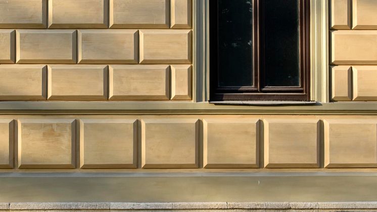 Residenset i Kristianstad, fasad