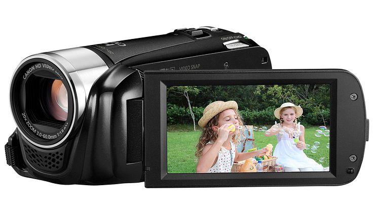 Roliga, lättanvända och med enastående HD-kvalitet – Canon lanserar nya modeller i LEGRIA HF R-serien
