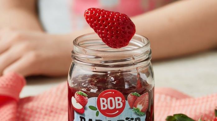 BOB Bara bär och frukt i jordgubbsmak