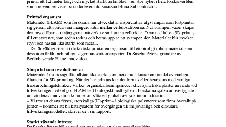 Turbinbladet som får forskarna att tappa andan