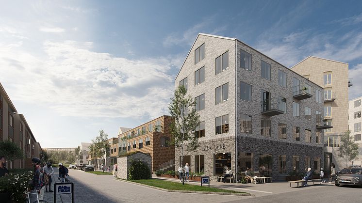 Visionsbild av Liljewall arkitekter