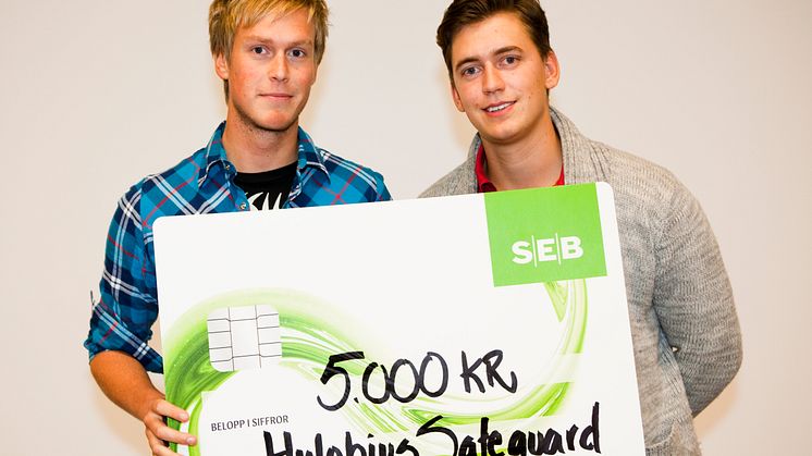 Halmstadstudent får pris för bästa affärsidé