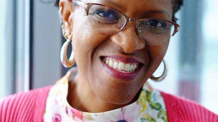 Mpho Tutu under Bokmässan i Göteborg 2014