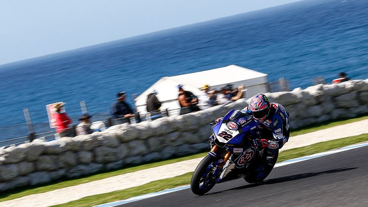 Pata Yamaha Official WorldSBKの#22 A・ローズ（YZF-R1）