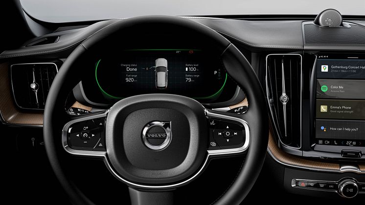 XC60 Recharge Interiør
