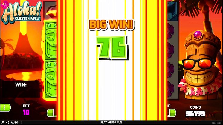 Aloha! Cluster Pays slot