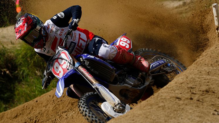 IA1：第1ヒートで3位表彰台、総合4位となった#99平田優（YZ450FM）