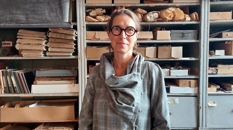 Anna Hedtjärn Wester museichef K. A. Almgren sidenväveri & museum