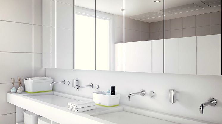 Leitz MyBox på badet