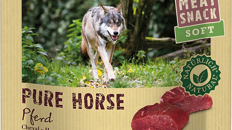 REAL NATURE Wilderness Meat Snack Soft: Pure Horse