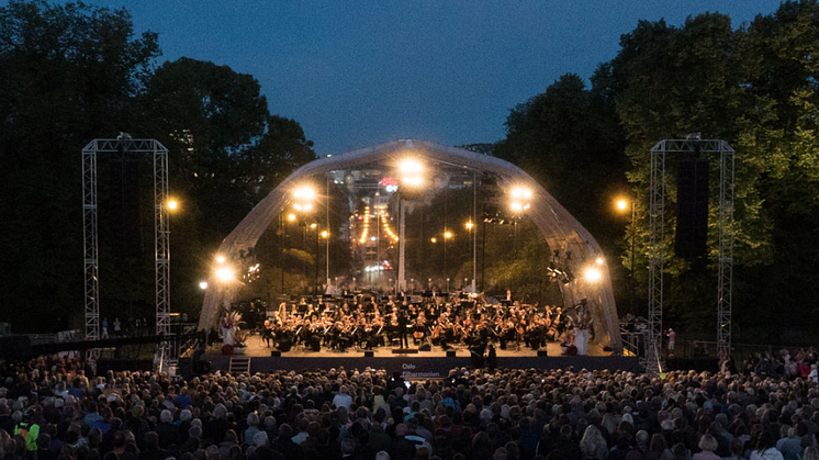 Konsert på Slottsplassen