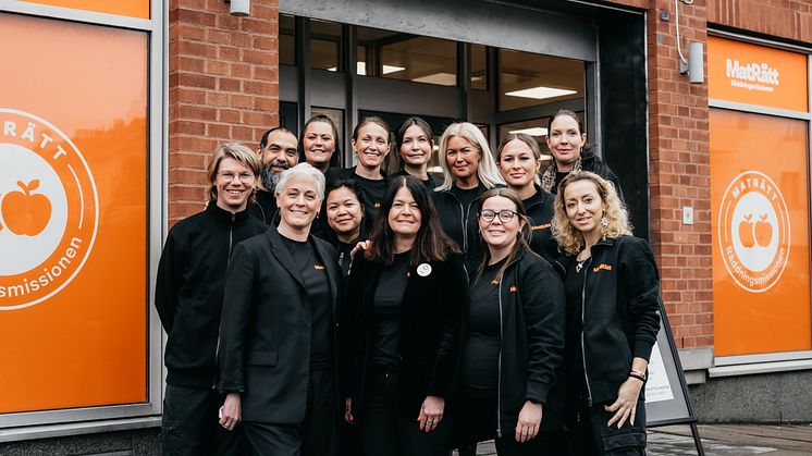Räddningsmissionens tredje MatRättsbutik i Göteborg är invigd
