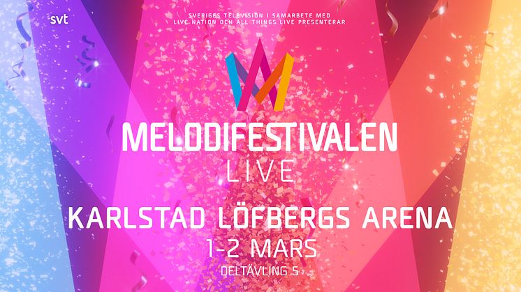 För femte gången kommer Melodifestivalen till Karlstad.