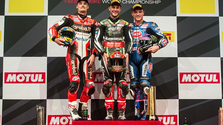 最終戦のレース2で3位表彰台を獲得した#22 A・ローズ
