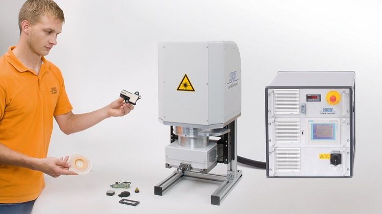 The new LPKF SmartWeld 6200 can be used integrated as a module within the client’s own production set-up.  