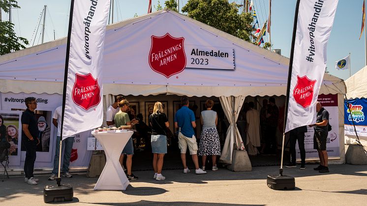 Frälsningsarmén lyfter den nya utsattheten i Almedalen 