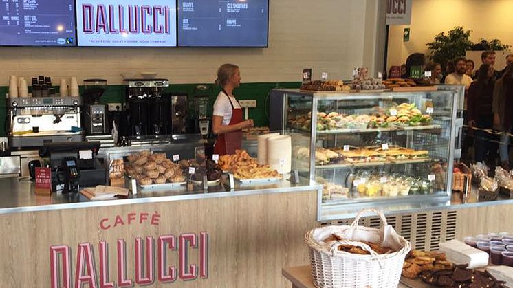 Caffè Dallucci öppnar i Sverige