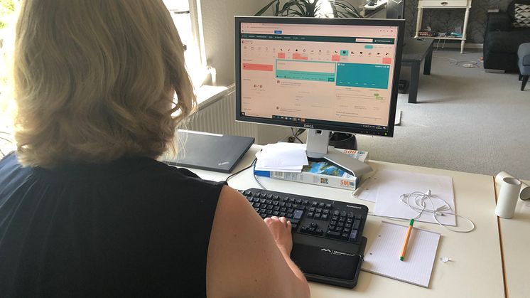 Margit Strauss Hansen er kostvejleder hos Sundhedscentret i Rebild Kommune og vejleder nu også borgerne om kost, sundhed og livsstilsændringer online via appen Liva. 