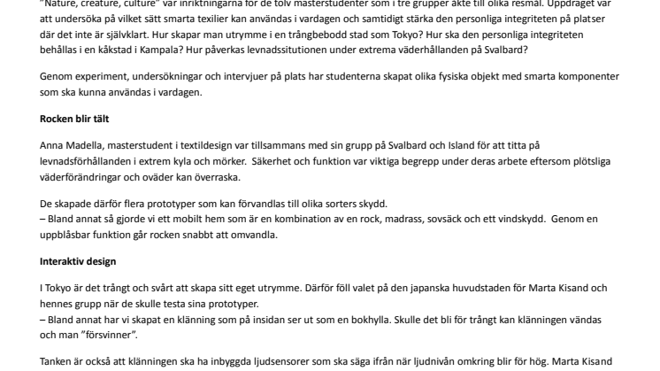 Smart design för integritet