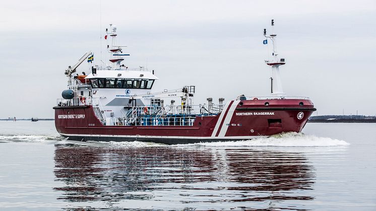 Northern Skagerrak will collect sludge from ships arriving at the Port of Gothenburg. Photo: Northern Energy & Supply.